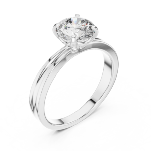 Cathedral Solitaire Ring