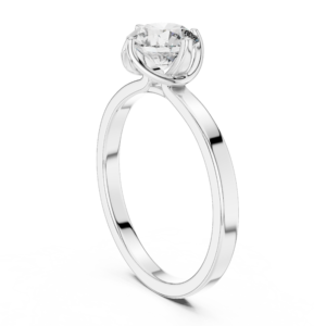 Timeless Twist Solitaire Ring